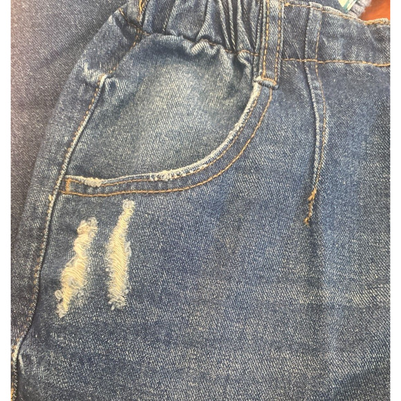 Kensie Jeans Vintage Luxe The High Rise Barrel Button Front Jean Size 4/27 NWT - Picture 4 of 10